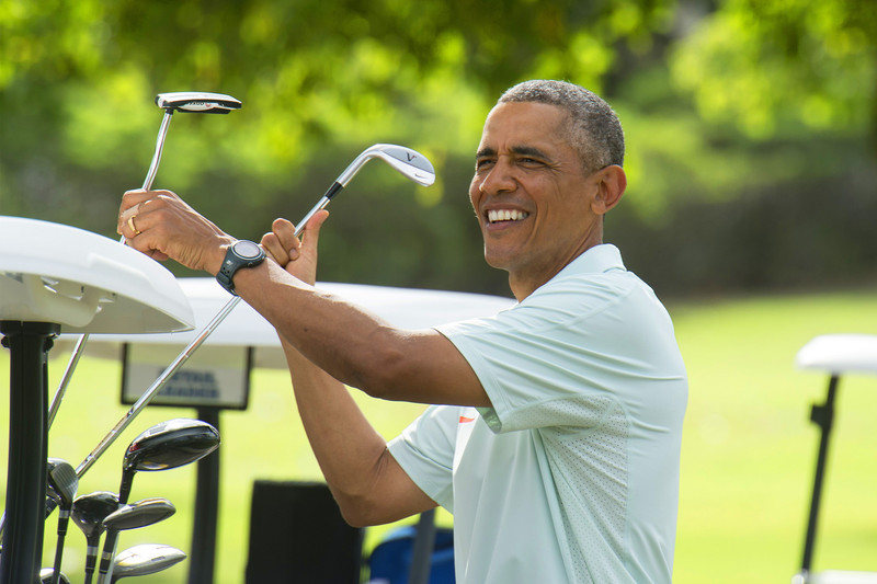 Barack Obama has impressed many with his Golfing skills