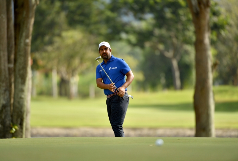 Shiv Kapur at the Singapore Open, golf courses 