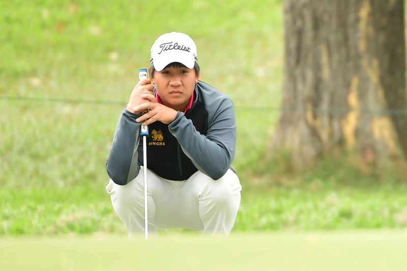 Poom Saksansin at the EurAsia Cup 