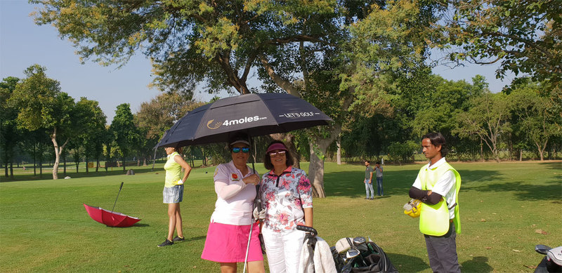 Women Golfers 4moles umbrella