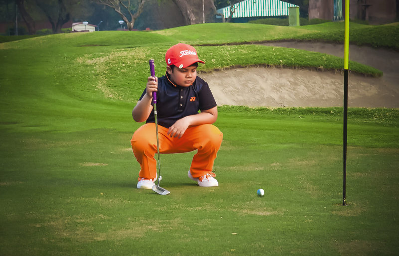 Chaitanya pandey junior Golfer