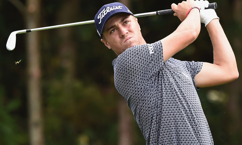 Justin Thomas outflanked Marc Leishman to win the CJ Cup