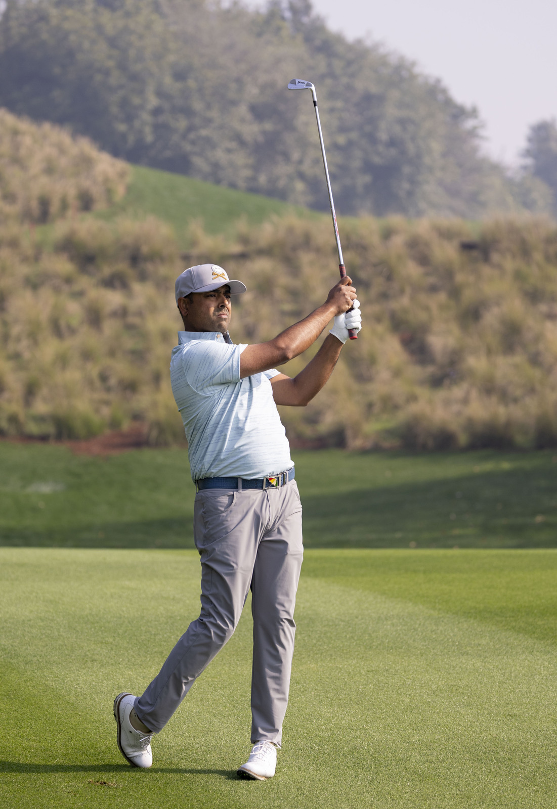 Anirban Lahiri of India pictured during the Pro-am event on Wednesday, January 29, 2025. Credit- Ian Walton/Asian Tour.