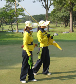 Thai migrant workers cannot work as Golf caddies - 4moles.com