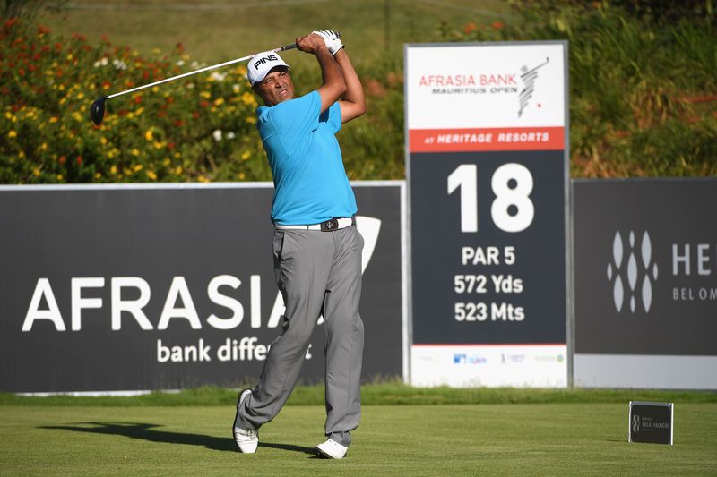 Arjun Atwal at the Mauritius Open 