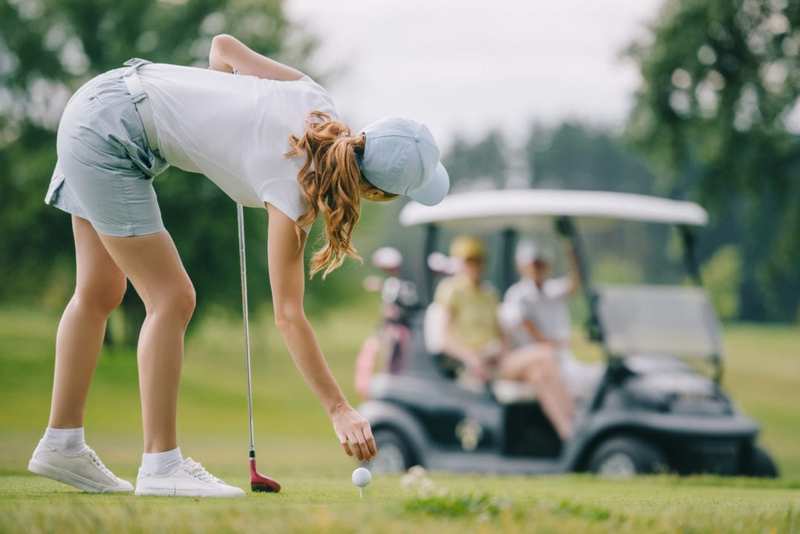 women golf 