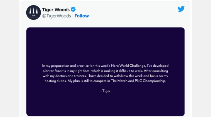 4moles tiger woods tweet