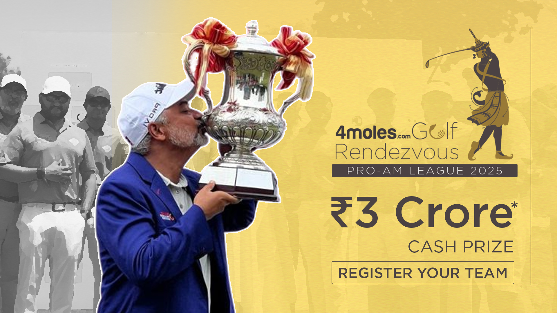 Golf Rendezvous PRO-AM League 2025 - India’s Biggest Golf League